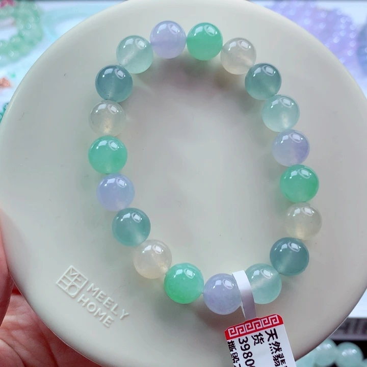 翡翠未镶嵌手链卡10