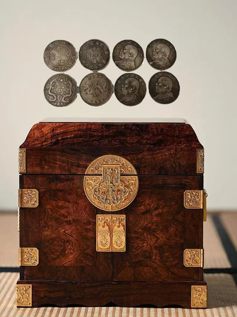 【陆轩专属】袁大头古银元纪念摔不碎复古工艺品摆玩+神秘大礼
