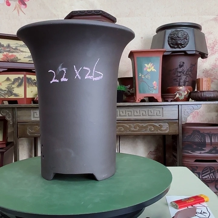 紫砂花盆紫砂花盆