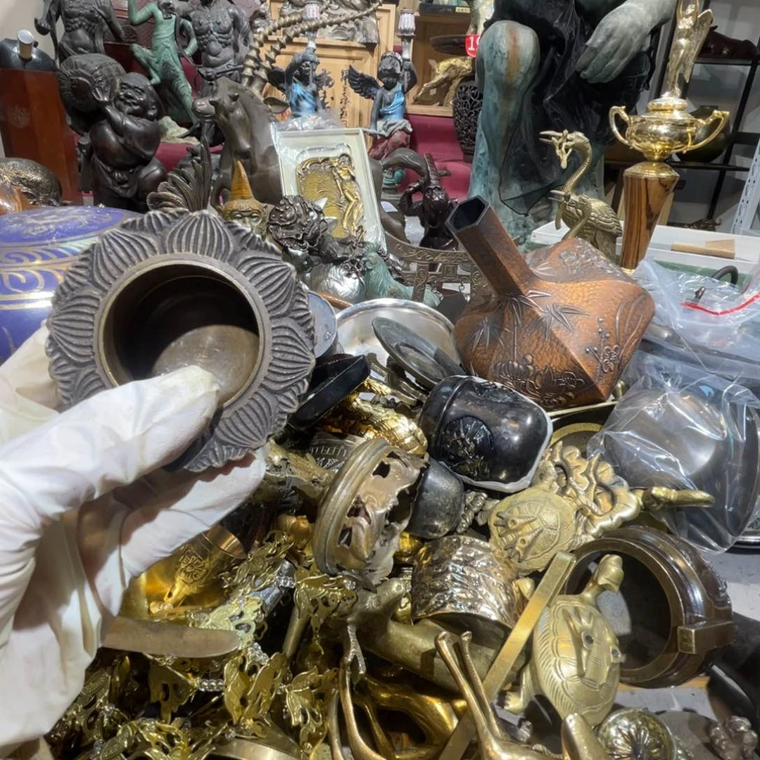 大阪回流铜器摆件