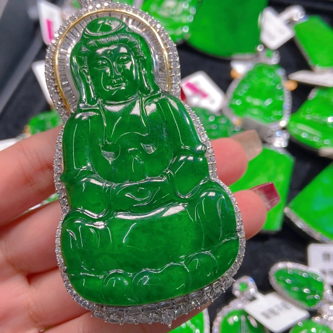 翡翠吊坠(不含链)未镶嵌