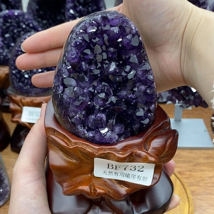 紫晶大型摆件（非配饰）未镶嵌