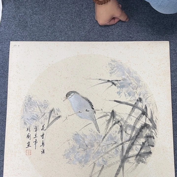 国画宣纸国画纯手绘作品