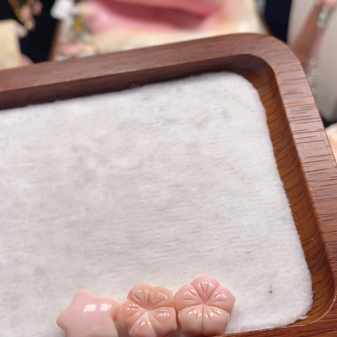 手串/手链贝壳俩*贝星星花花小雕