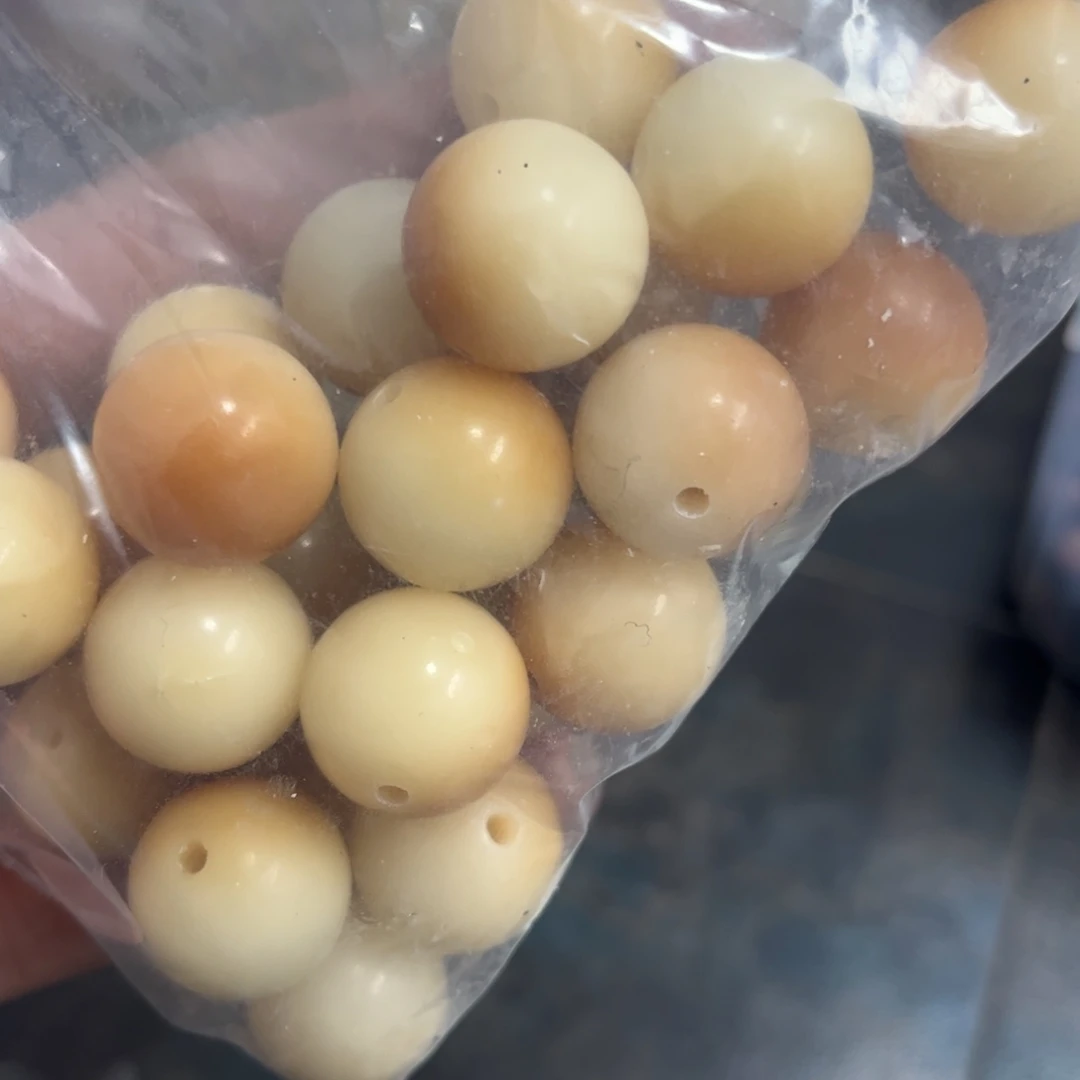 【闪购商品】白玉菩提吊坠乖****oz17/25颗锅底炭烧