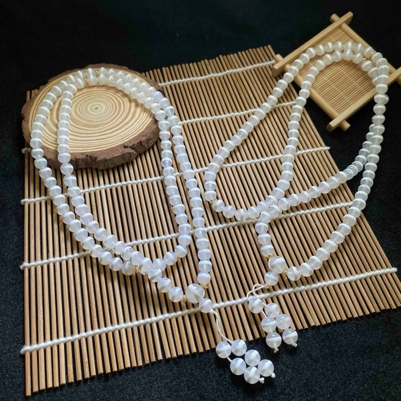 【小魏总返场福利】玛瑙长串项链（8mm）【多样性发一】