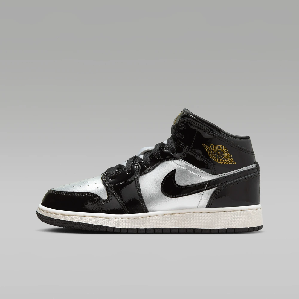 NIKE耐克2025男大童AIR JORDAN 1 MID SE (GS)篮球鞋FZ3938-001