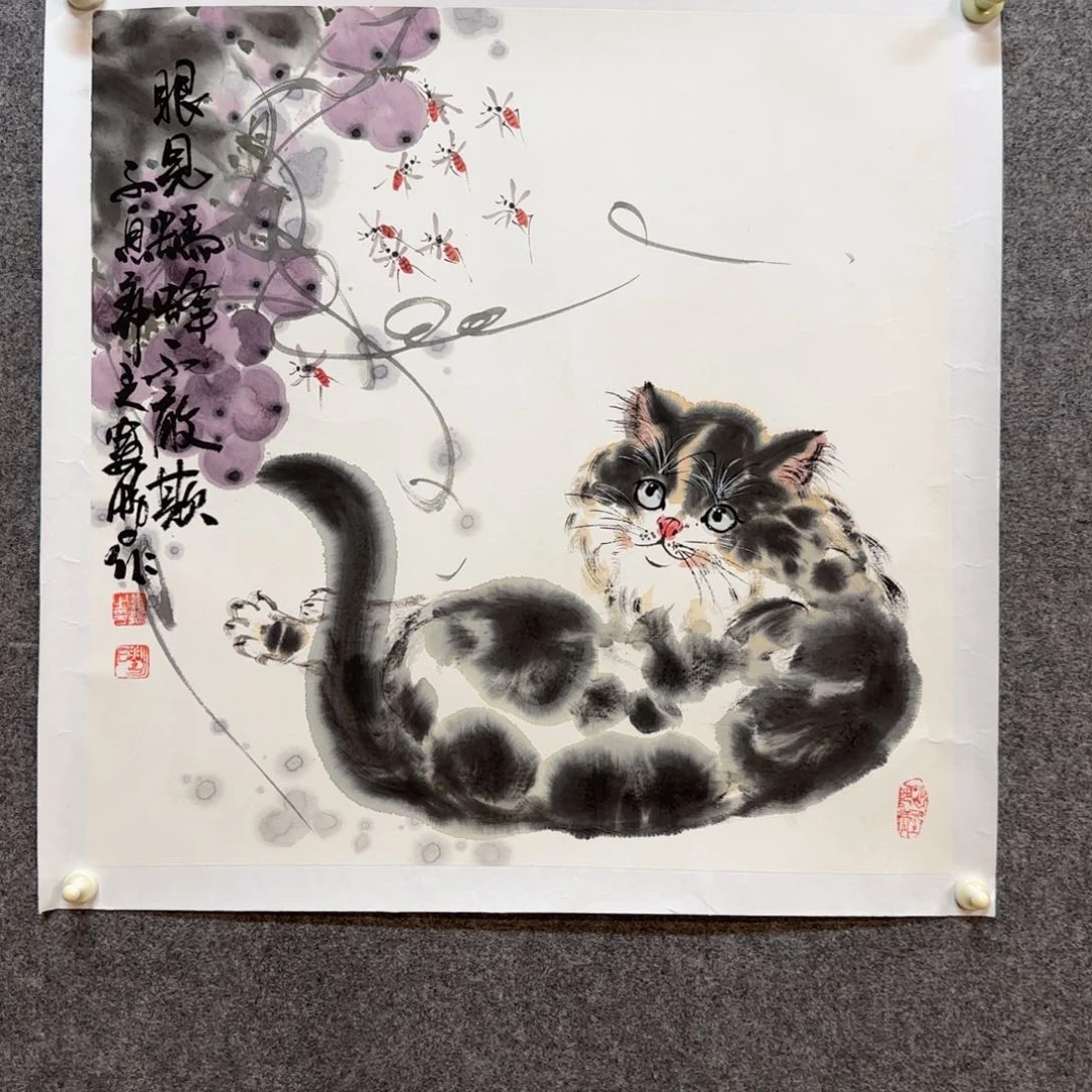 国画娄鹏老师手绘作品