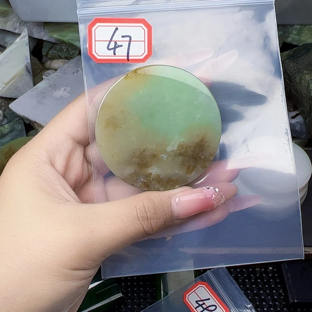 和田玉珠宝半成品未镶嵌