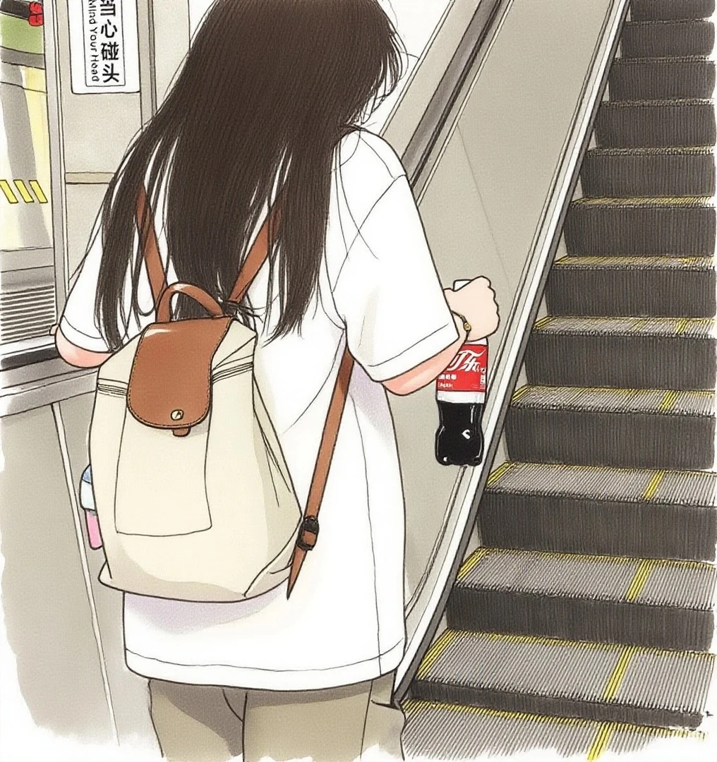 【long家专属】双肩女包时尚品质电脑包女士可折叠手提包