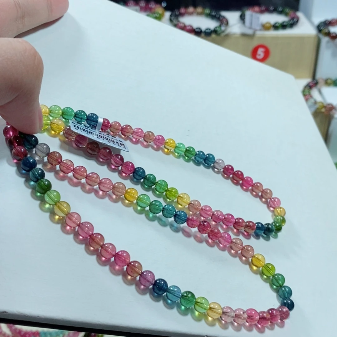 碧玺手链未镶嵌I****?碧玺