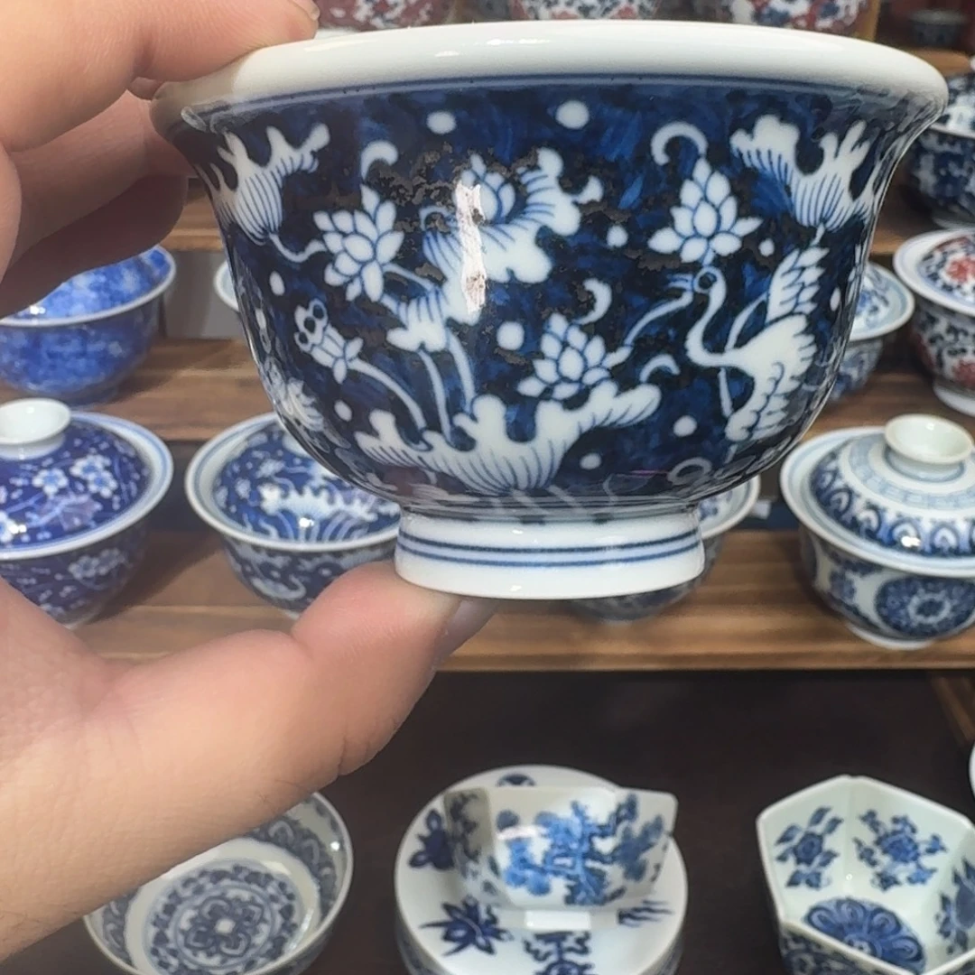 瓷片陶瓷纯手工手绘柴窑10