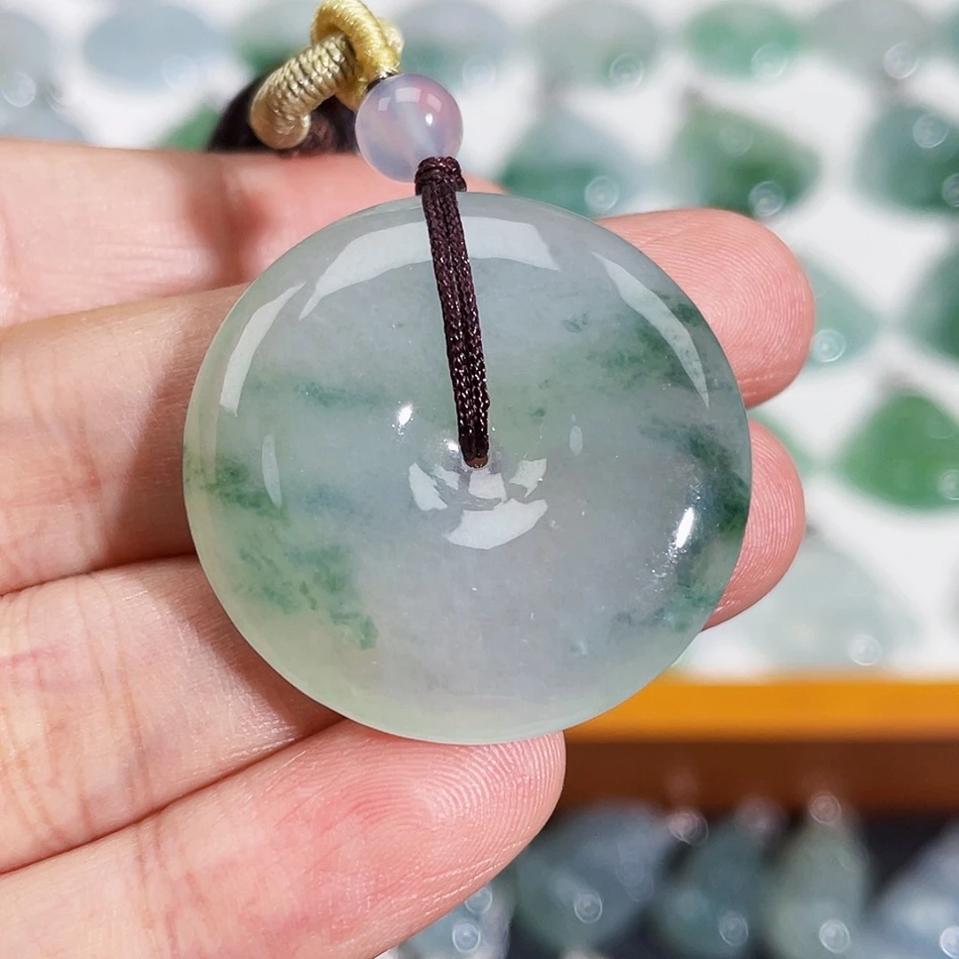 颈饰未镶嵌翡翠吊坠