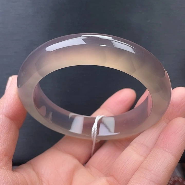 玛瑙/玉髓未镶嵌手镯59圈口