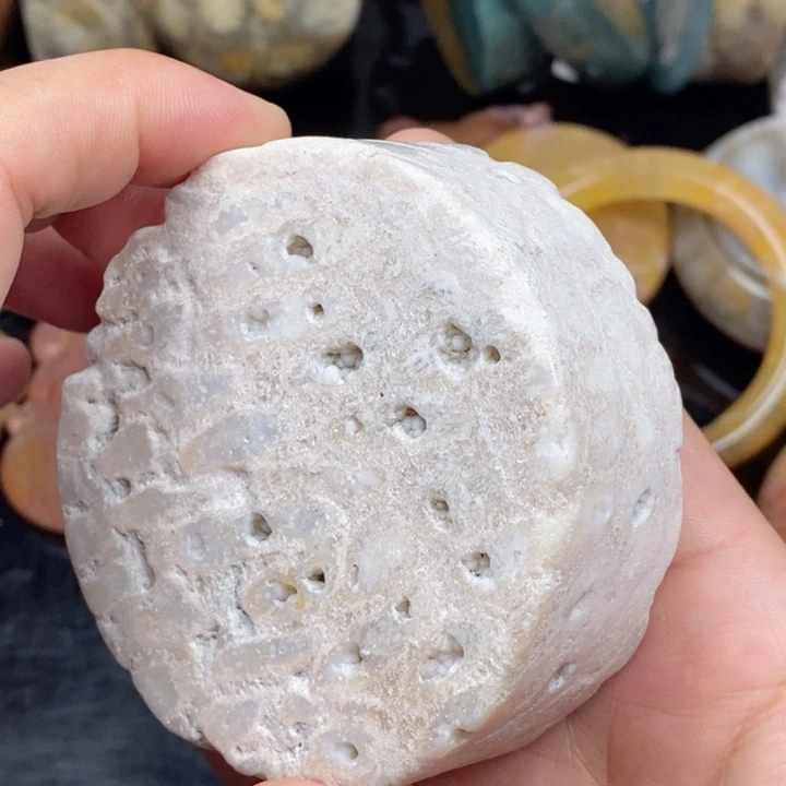 硅化玉未镶嵌颈饰