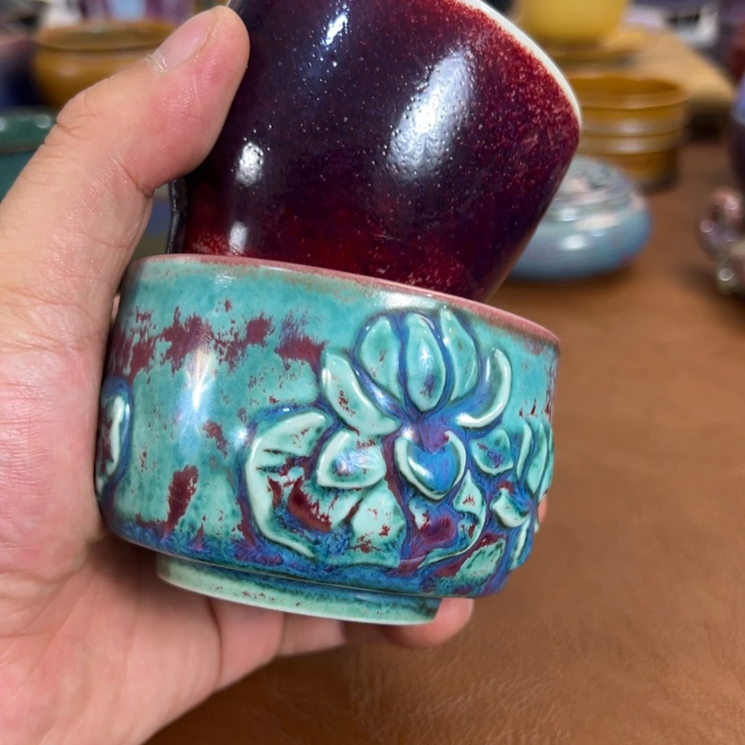 ****霖摆件瓷神垕钧瓷高温精品推介