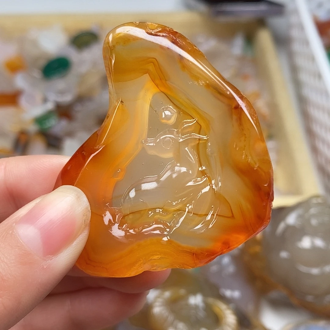 玛瑙/玉髓未镶嵌颈饰