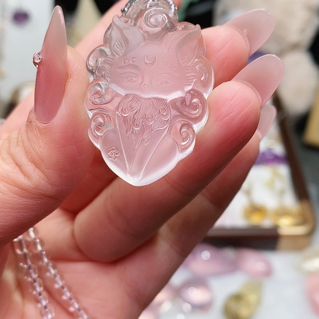 未镶嵌吊坠(赠链)水晶