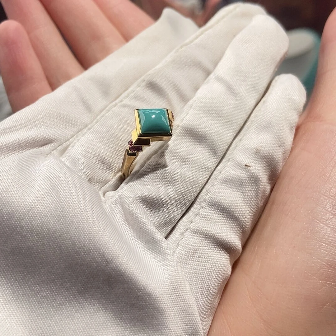 绿松石未镶嵌戒圈