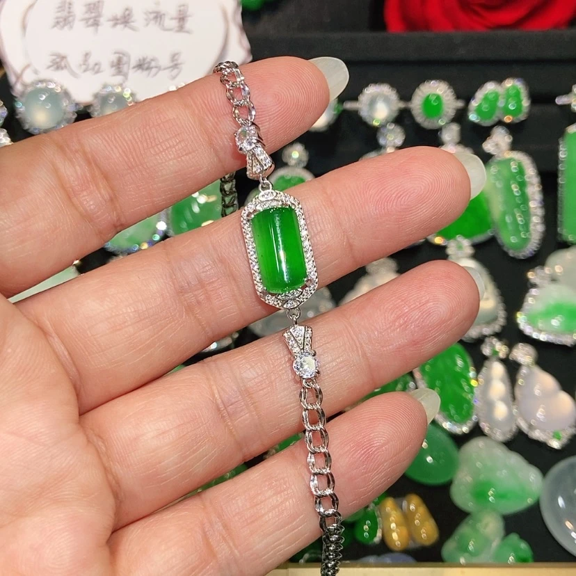 【闪购商品】未镶嵌手链翡翠天然翡翠