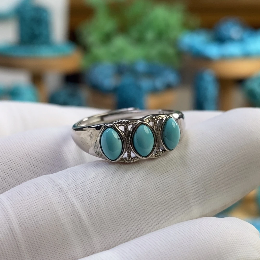 绿松石银S925镶嵌其他