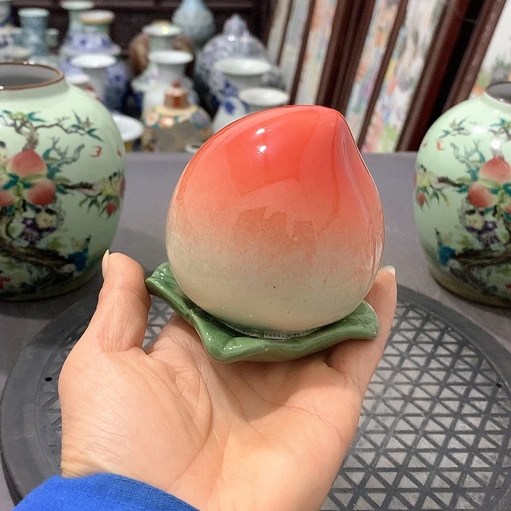 摆件陶博古架陶瓷摆件