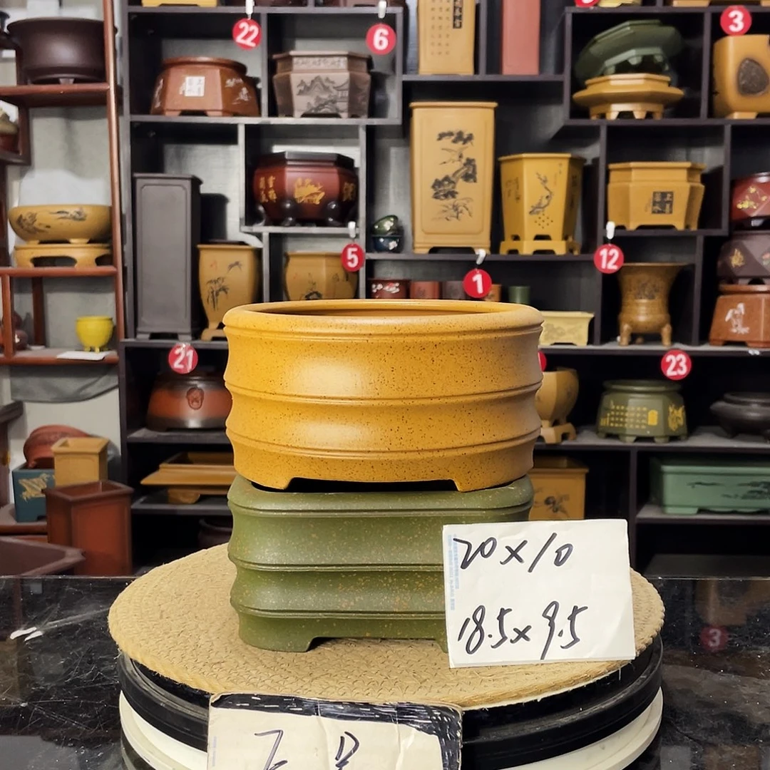 D-盆尚好紫砂花盆