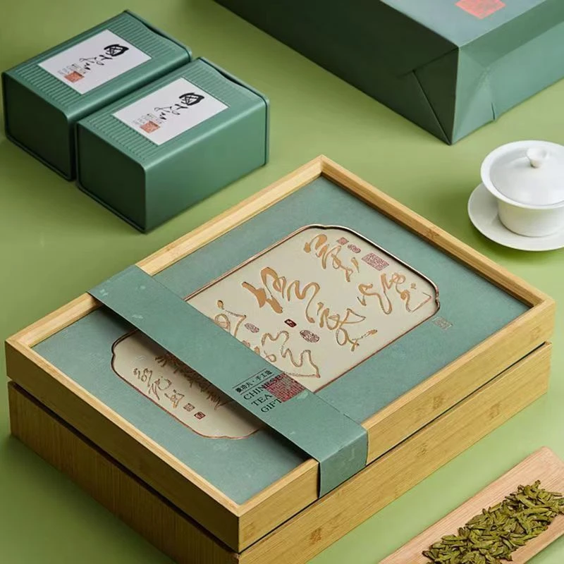 国风-茉莉花茶浓香型茶叶礼盒装-1