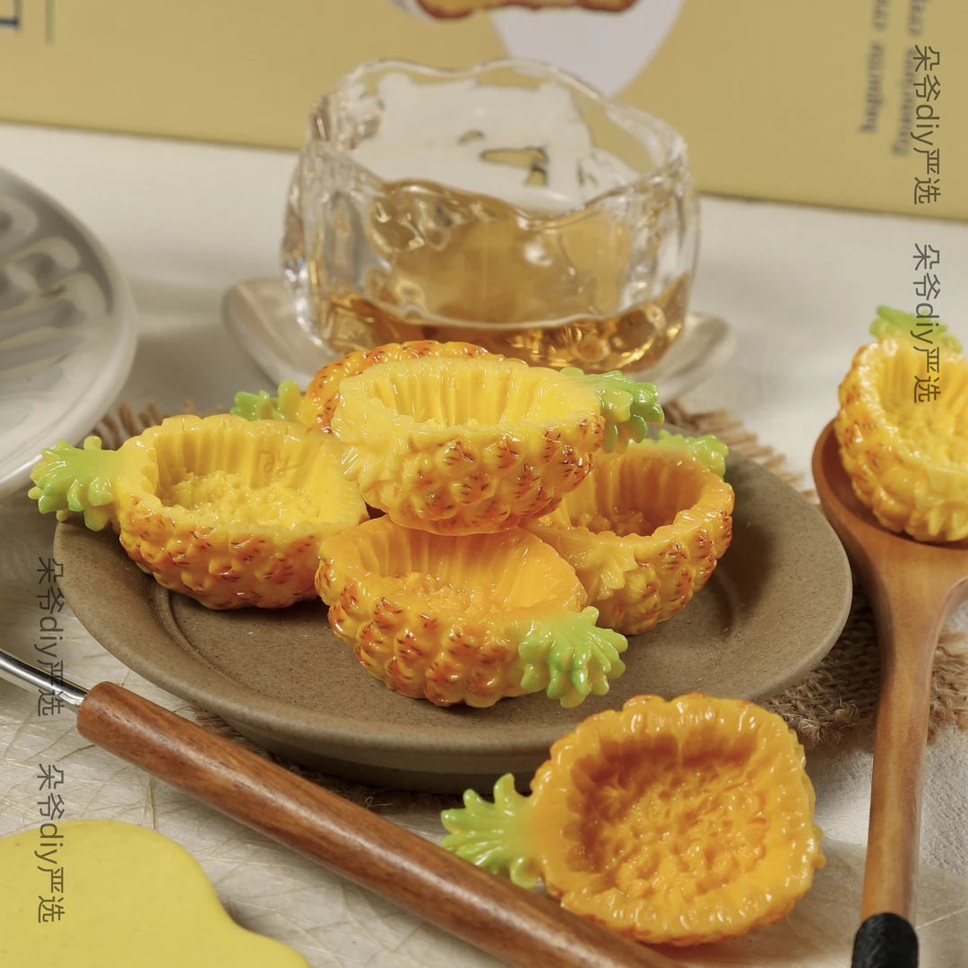 DUOYE/朵爷定制凤梨皮【预售】diy树脂食玩配件摆件装饰玩具