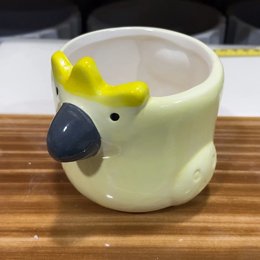 摆件陶盆有孔 瑕疵介意勿拍