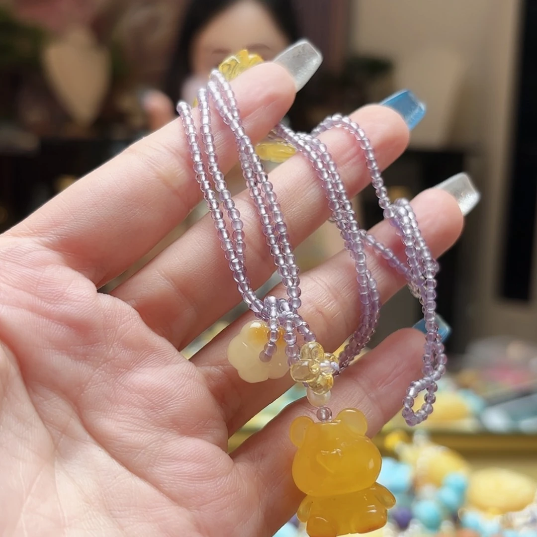 琥珀未镶嵌手镯琥珀