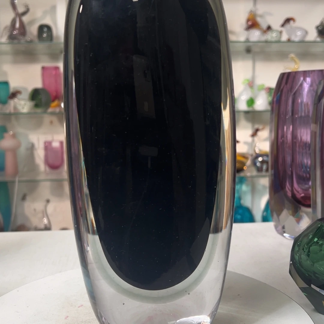 幻彩琉璃花瓶花器高度30微瑕次