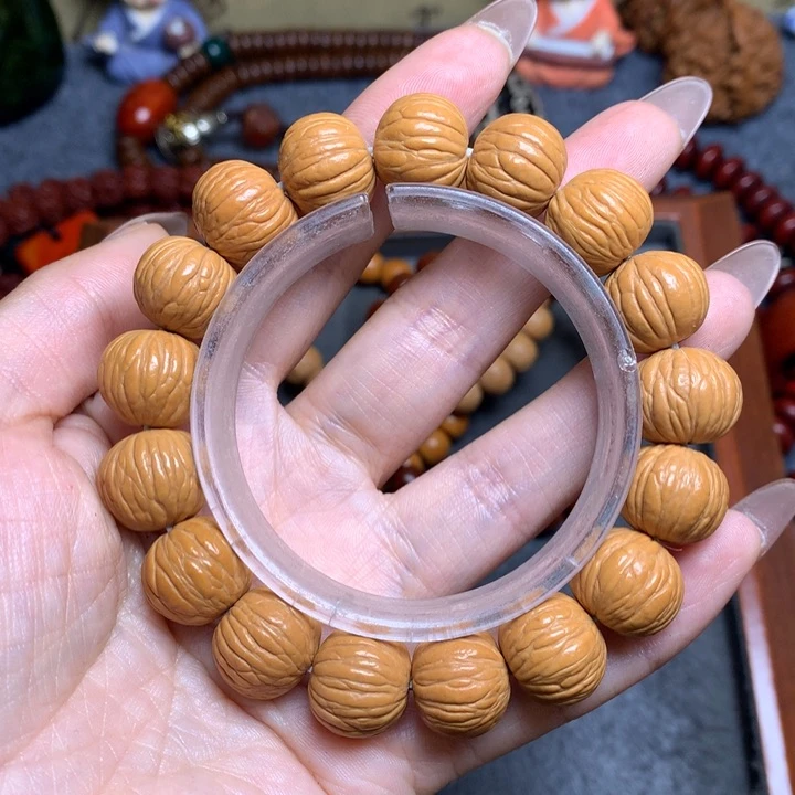 猴头核桃吊坠菩提