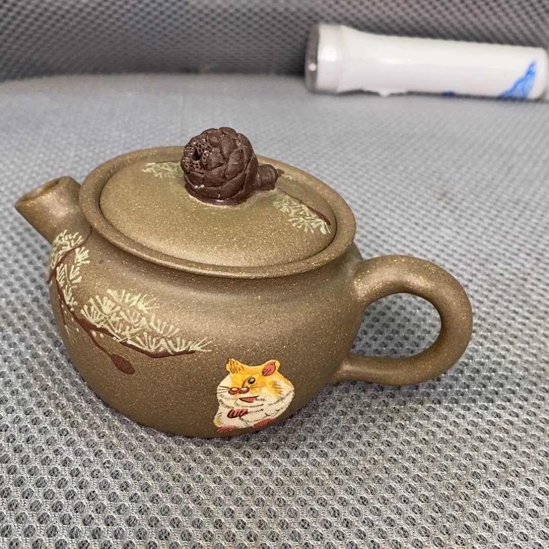 茶壶紫泥原矿手工115