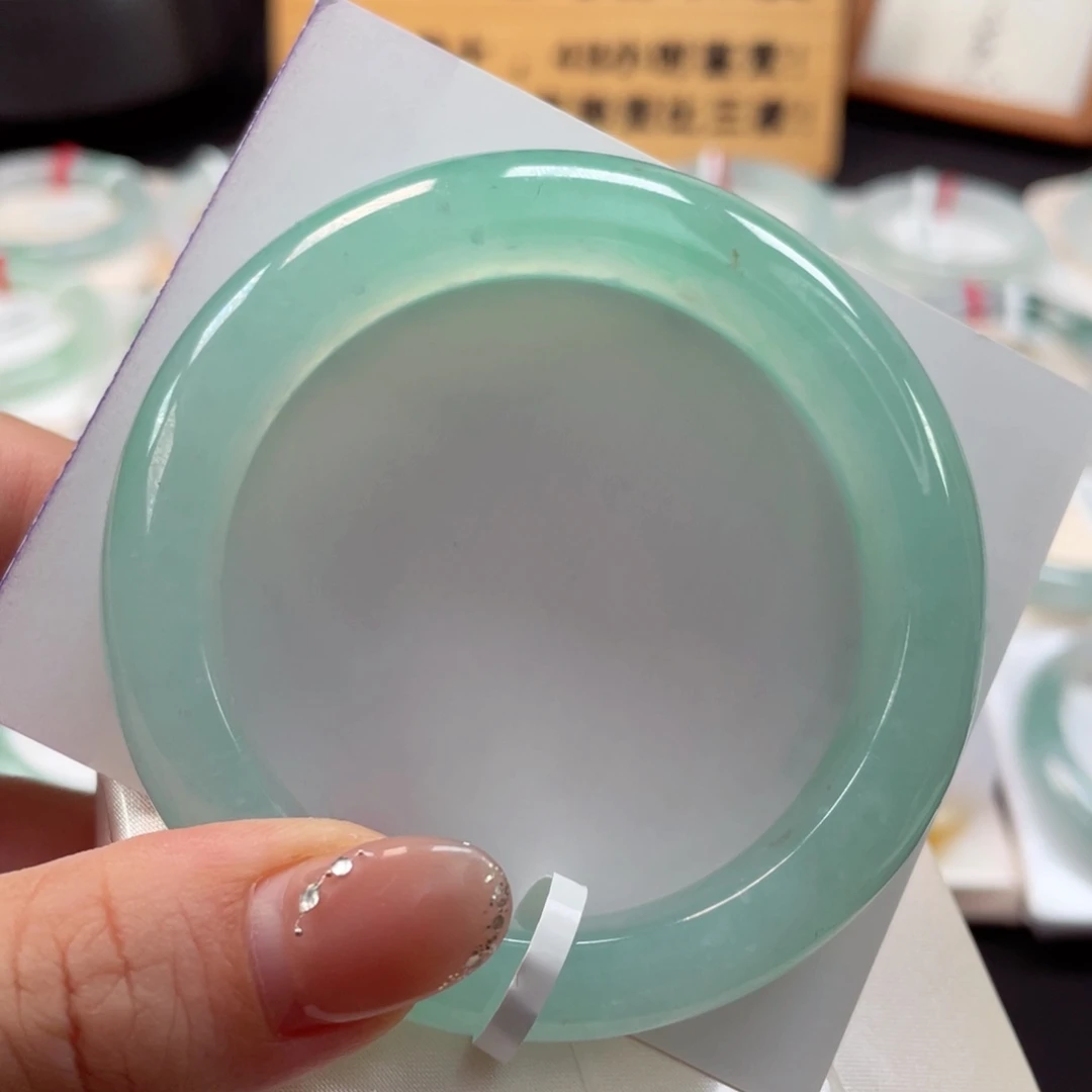 未镶嵌手镯翡翠7号木纳冰甜阳大冰轮胎毕业
