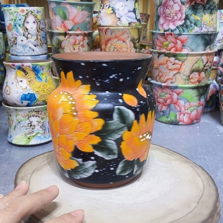 景德镇艺术手绘作品