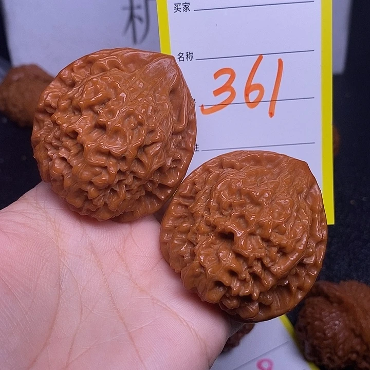 文玩核桃把件361/45官帽