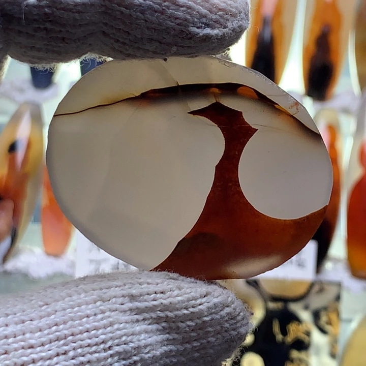 未镶嵌玛瑙/玉髓珠宝半成品62