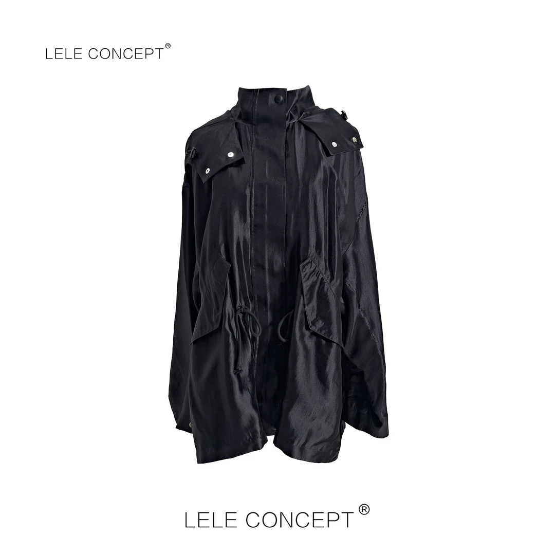 LELE CONCEPT 丨时尚冲锋衣帽款休闲外套长袖Y0579