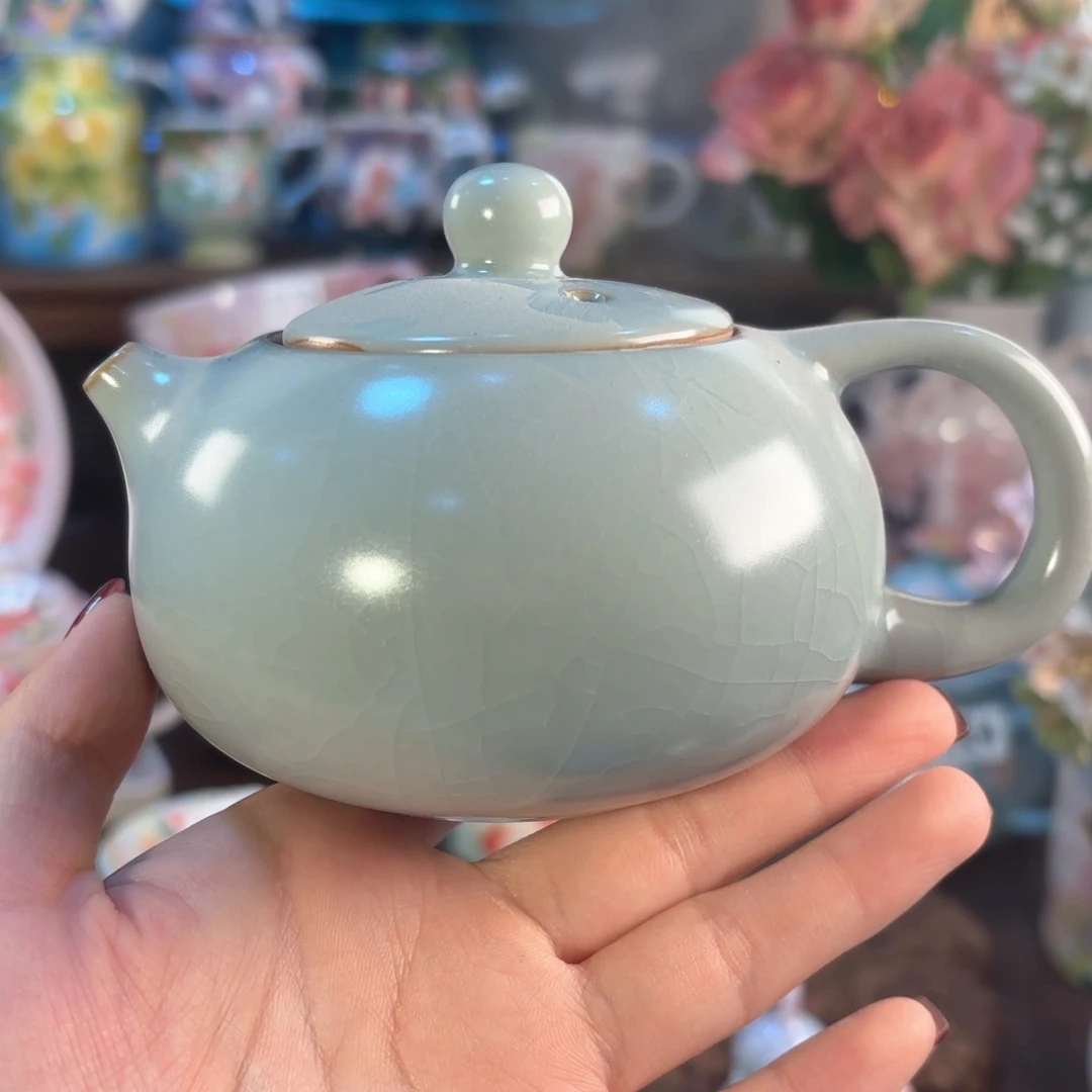 景德镇手绘高温釉下彩陶瓷茶具