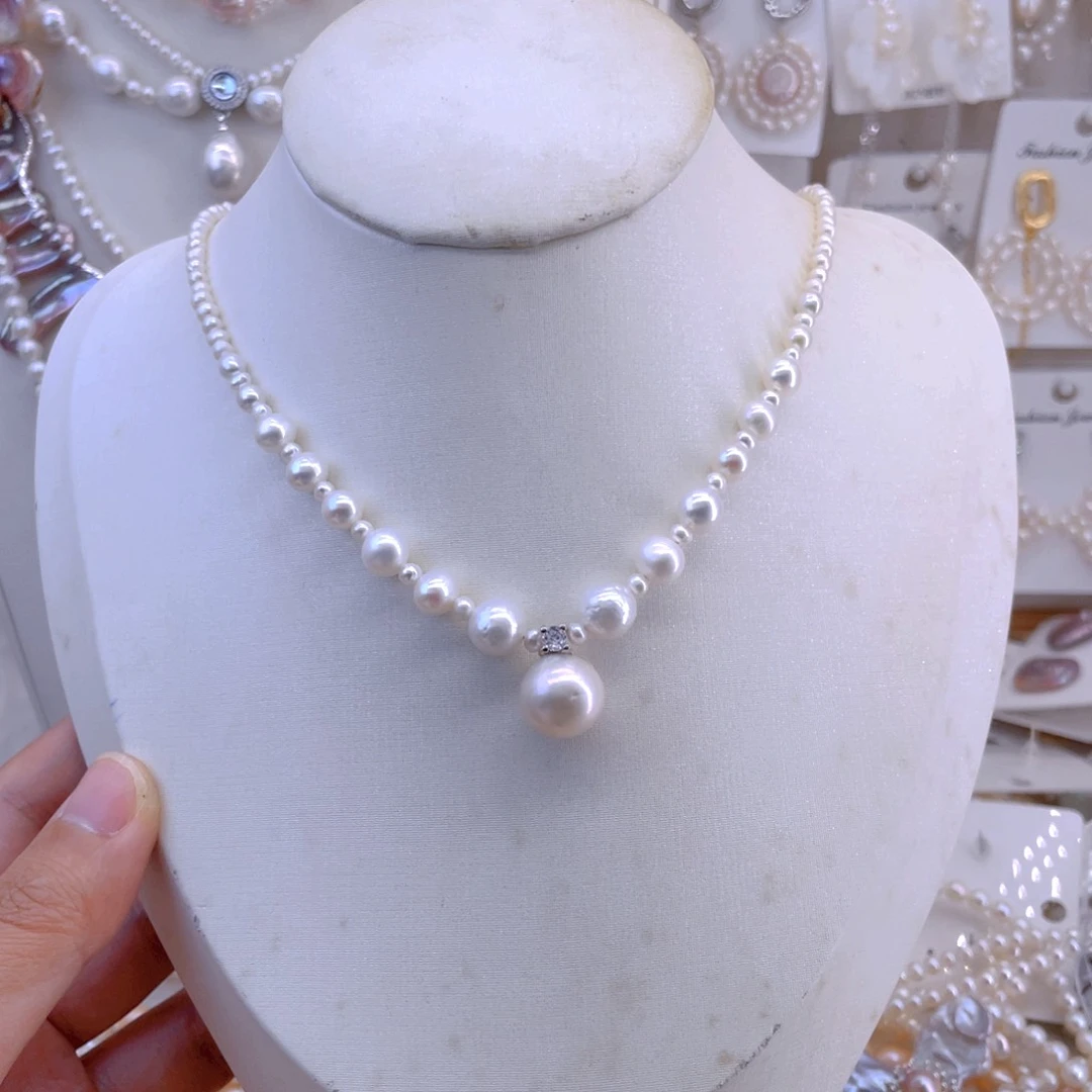 未镶嵌耳饰淡水珍珠