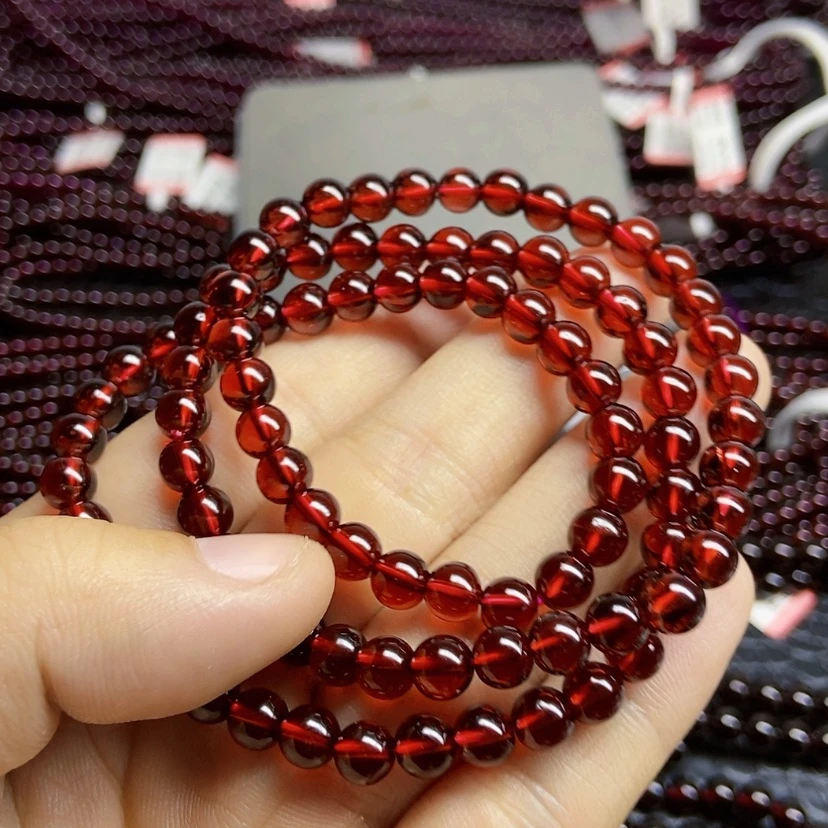 【闪购商品】石榴石手链未镶嵌