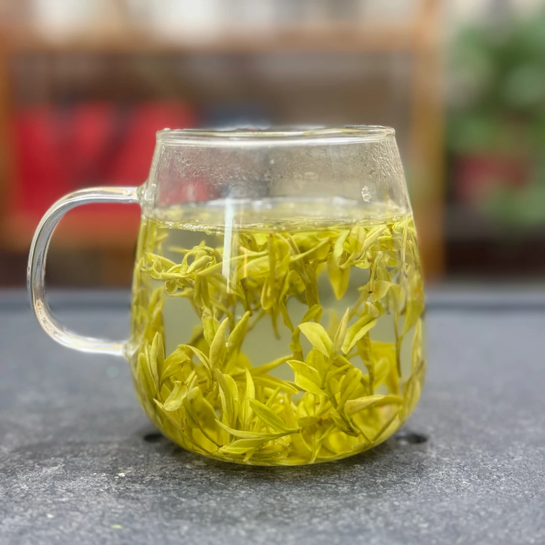 【H28】2025年新茶黄金芽安吉原产地茶场送礼黄金叶浓郁耐泡豆香