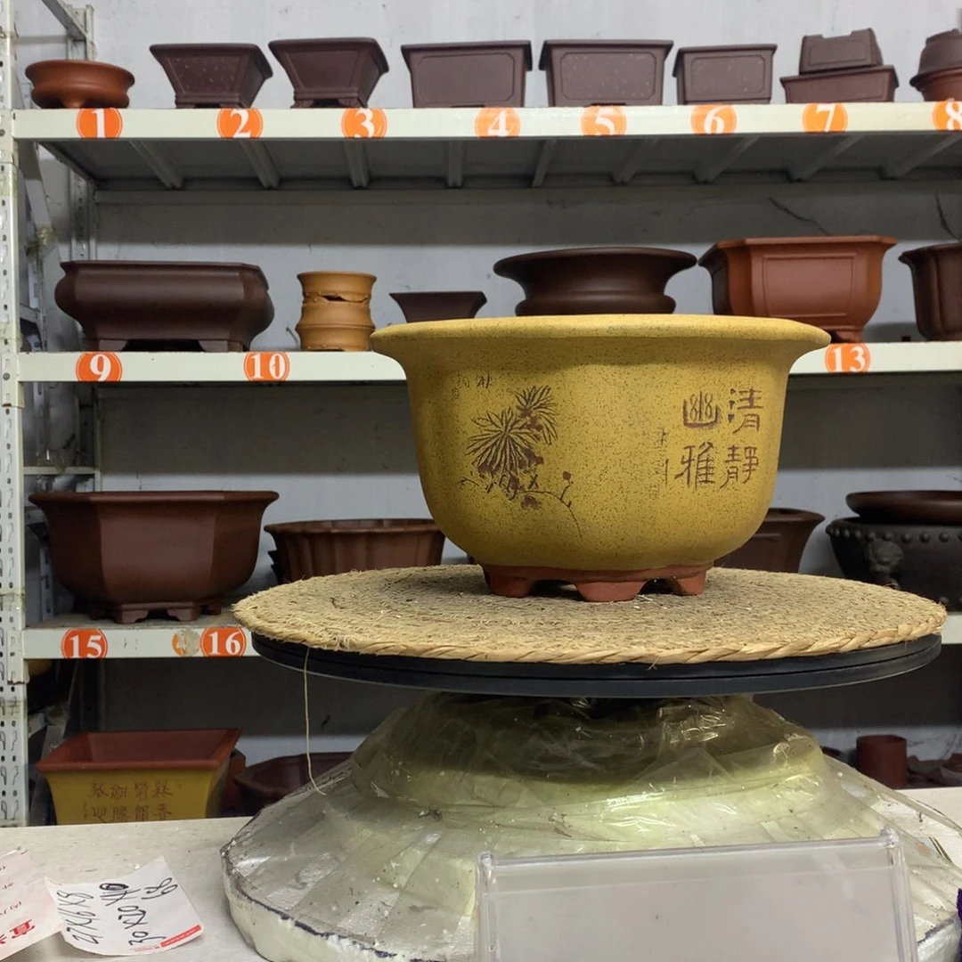 花盆紫砂精品紫砂花盆包邮