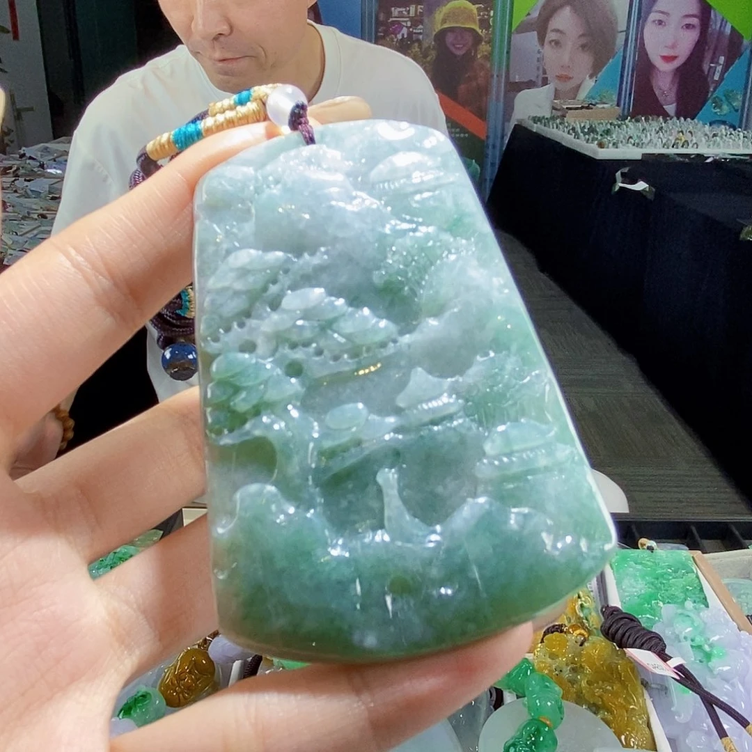 颈饰未镶嵌翡翠翡翠