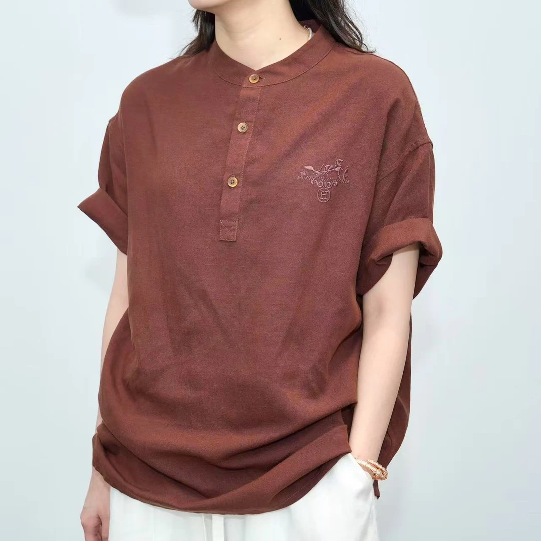 【绘尚D5黛仪3075】夏季新款POLO衫修身版型短袖男装S253075