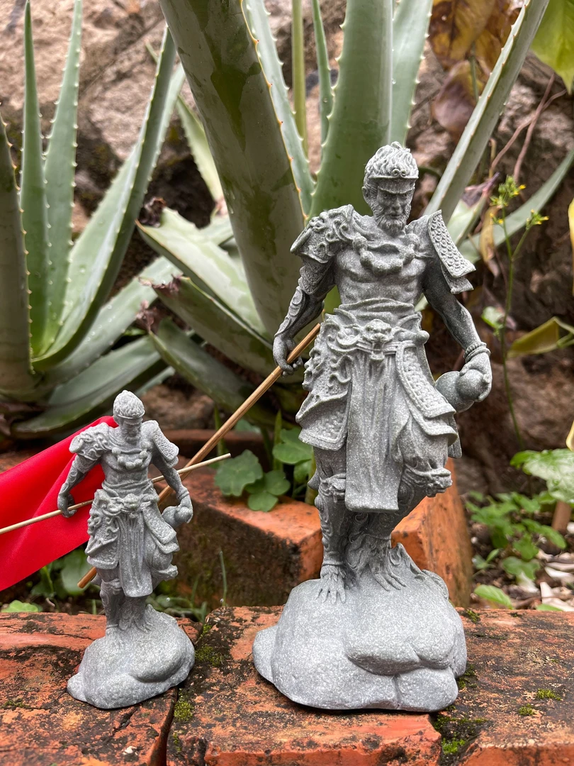 大圣归来斗战胜佛黑悟空斗战胜佛摆件茶桌茶室玄关摆件茶宠装饰