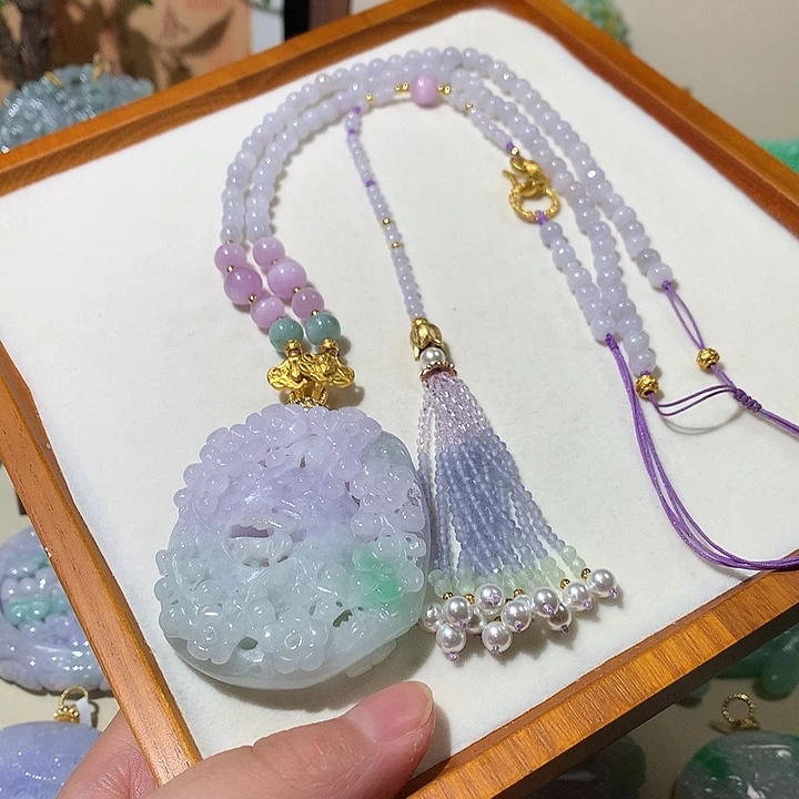 颈饰未镶嵌翡翠翡翠吊坠