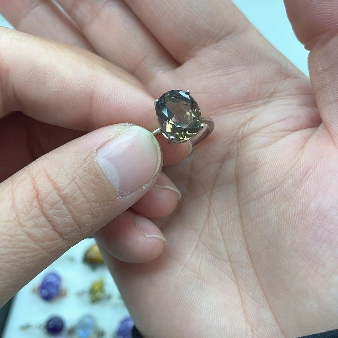 水晶珠宝半成品未镶嵌