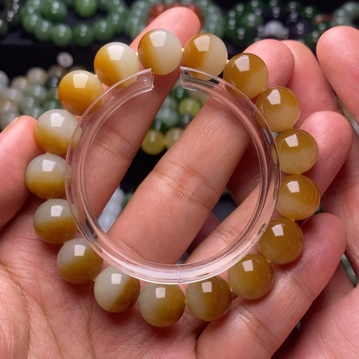 和田玉未镶嵌手串